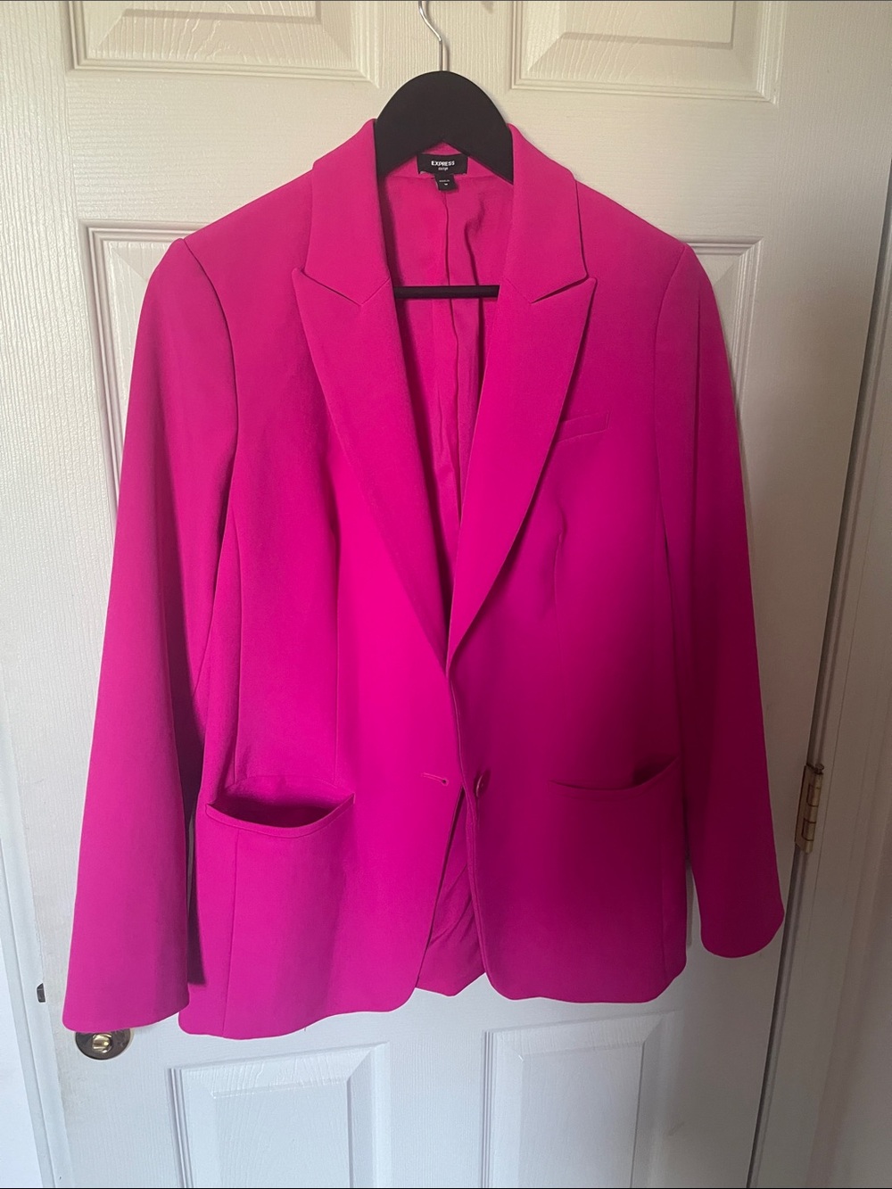 Express Women's Berry colored Blazer Jacket